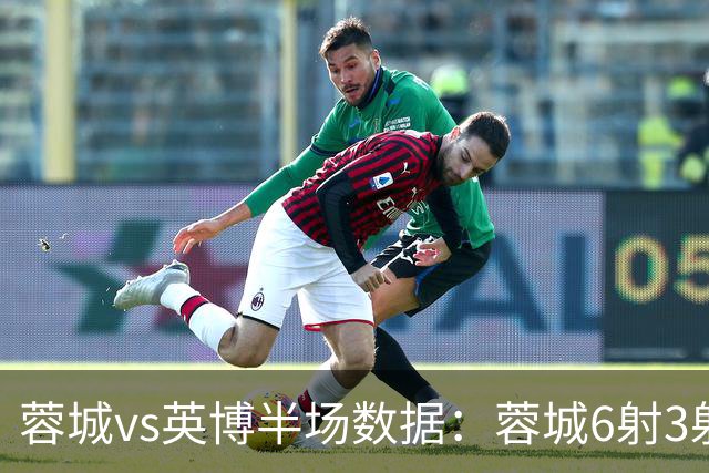 蓉城vs英博半场数据：蓉城6射3射正，英博半场0射门